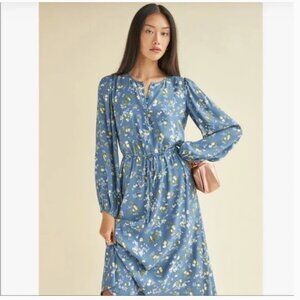 Reformation Lisse Midi Dress in Avery Floral 8